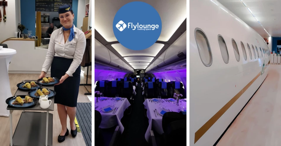 L'expérience culinaire Flylounge vous fait voyager depuis Bruxelles