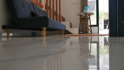 van beton ciré in je Brusselse appartement