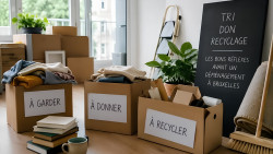 don et recyclage avant un déménagement à Bruxelles : les bonnes adresses et les bons réflexes