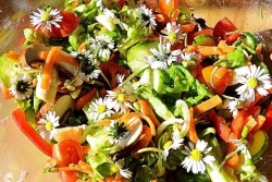 Cuisiner avec des fleurs, des saveurs et couleurs garantis dans votre assiette