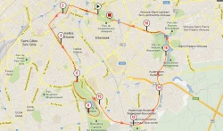 Parcours 20 kilometer door Brussel