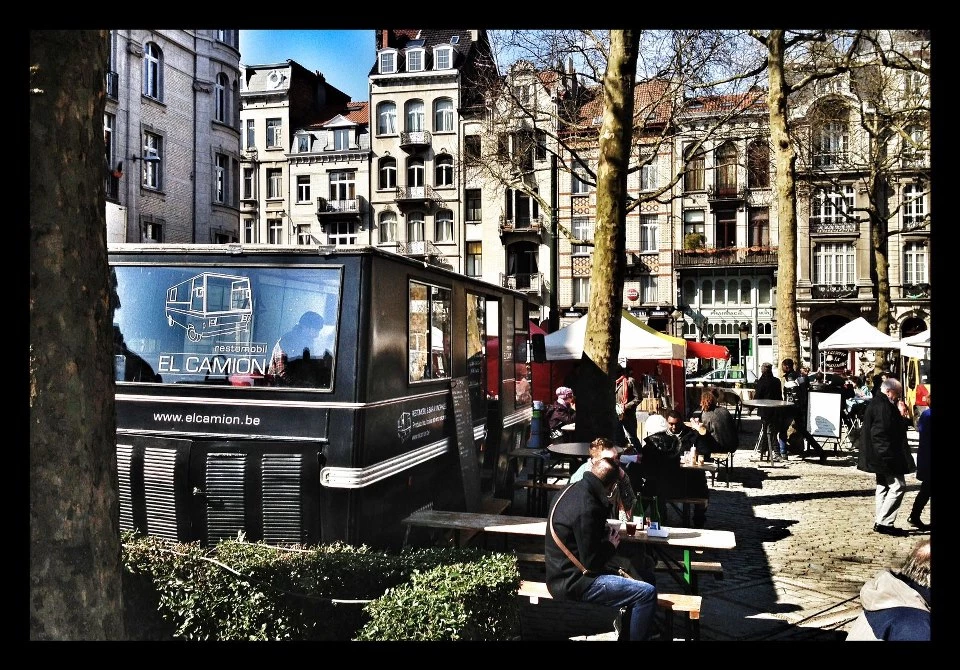 Les Food Trucks qui sillonnent les rues de Bruxelles