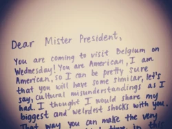 Welkom in Brussel Mr Obama