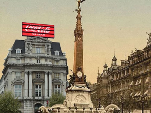 Brussels: before and after