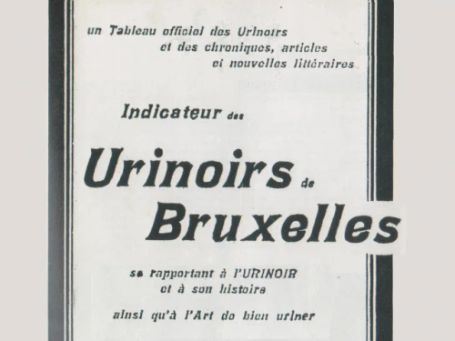 Les toilettes bruxelloises où il faut s'être soulagé