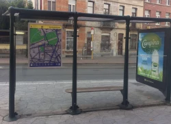 Mobilité : de nouvelles cartes pour les piétons sur les abribus