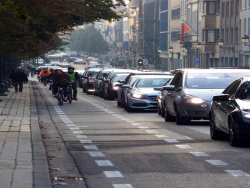 Se déplacer en vélo, le choix de plus en plus de Bruxellois.