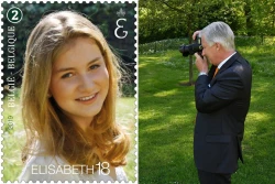 La Poste célèbre les 18 ans de la princesse Elisabeth avec un timbre à son effigie