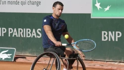 Joachim Gérard, grand talent en tennis en chaise roulante.