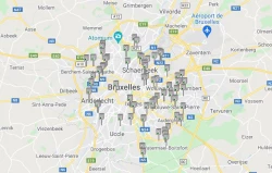 Les radars de Bruxelles, commune par commune