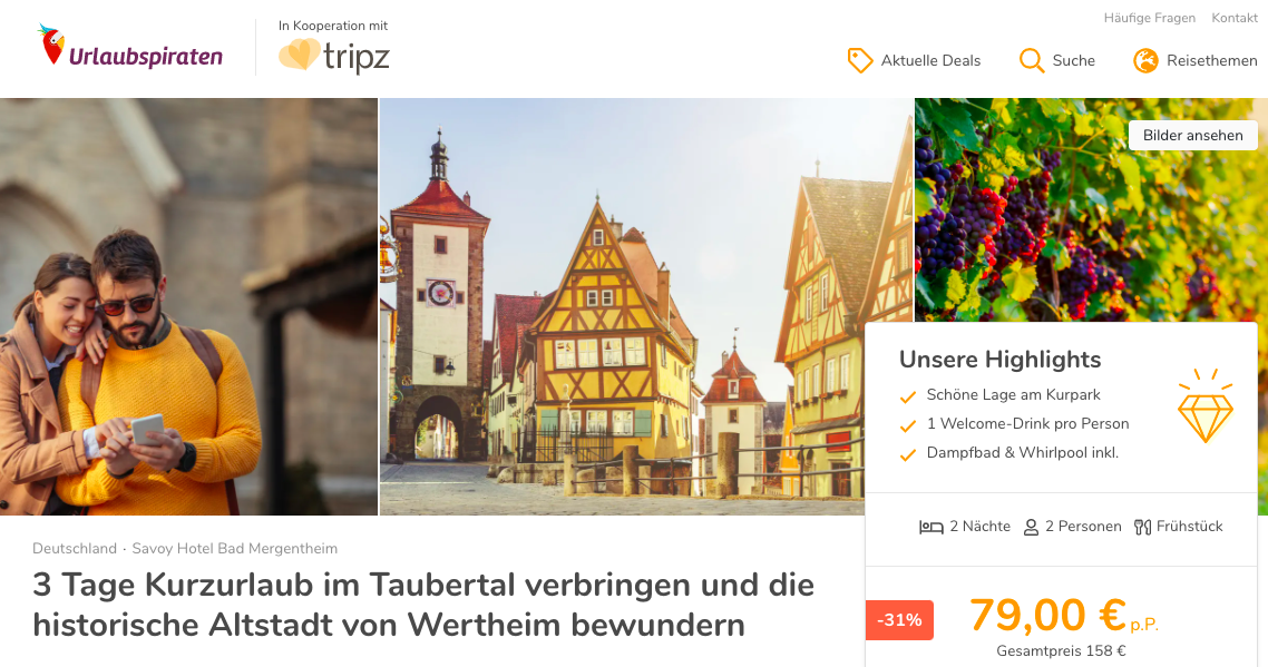 Partner Link tripz_de_packages_direct
