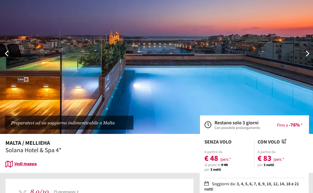 Partner Link voyageprive_it_packages_affiliate