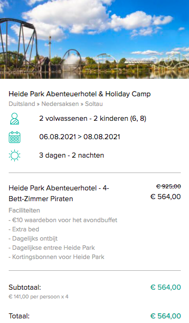 Partner Link travelcircus_nl_packages_direct