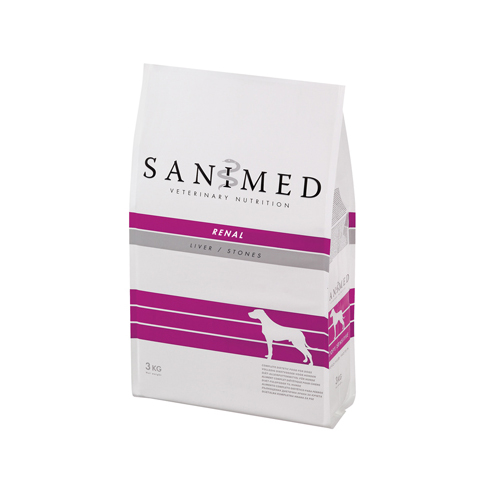SANIMED Renal/Liver/Stones Hundefutter – 3 kg