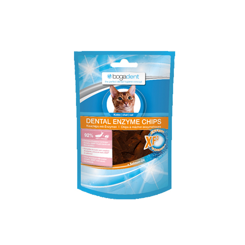 Bogadent Dental Enzyme Chips Katze – Fisch – 50 g