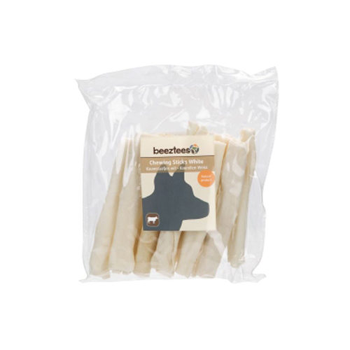 Beeztees Kaustangen Weiß – 10 Stück