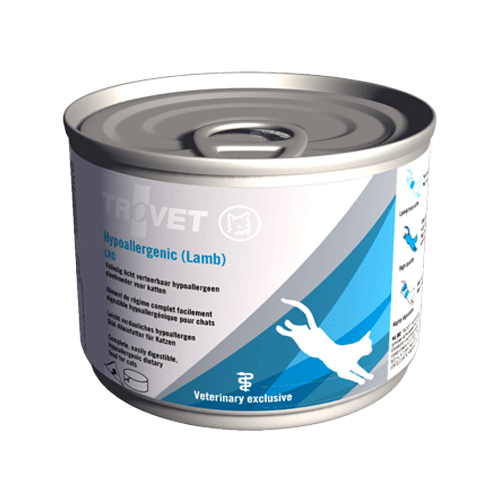 TROVET Hypoallergenic LRD (Lamb) Katze – 12 x 200 g Dosen