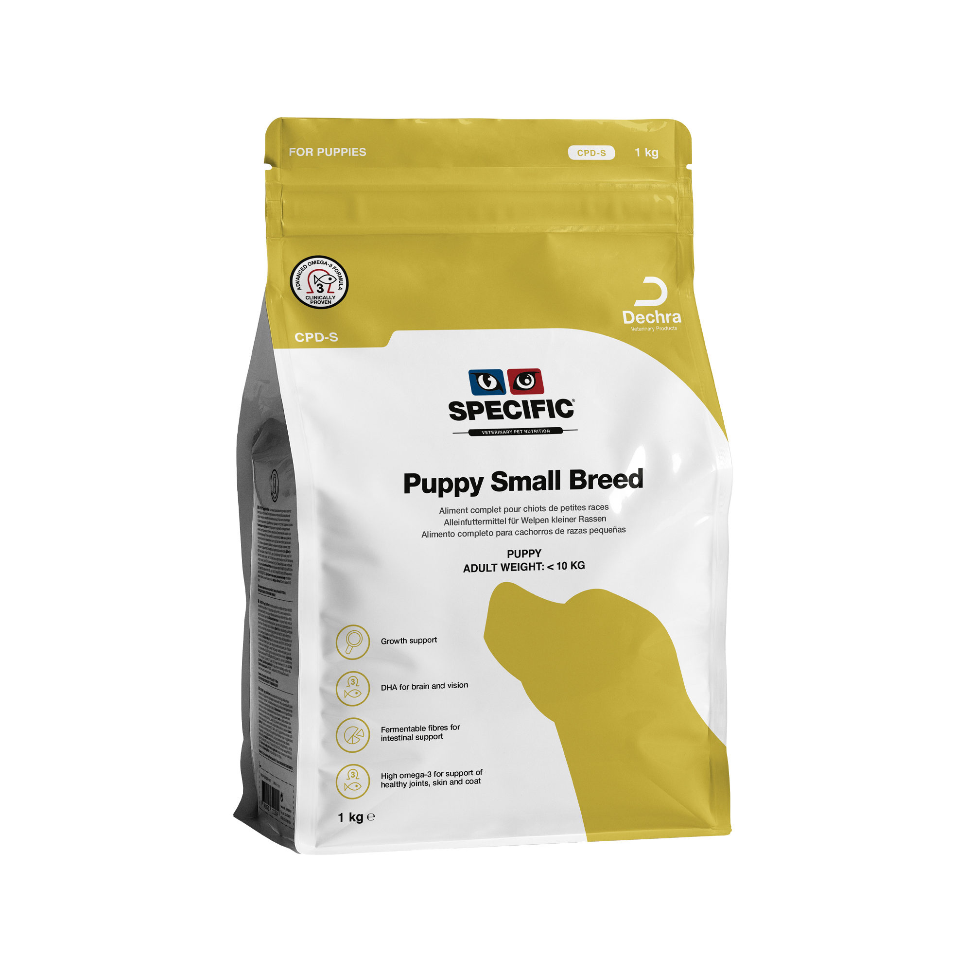 Specific Puppy Small Breed CPD-S Hundefutter – 4 kg
