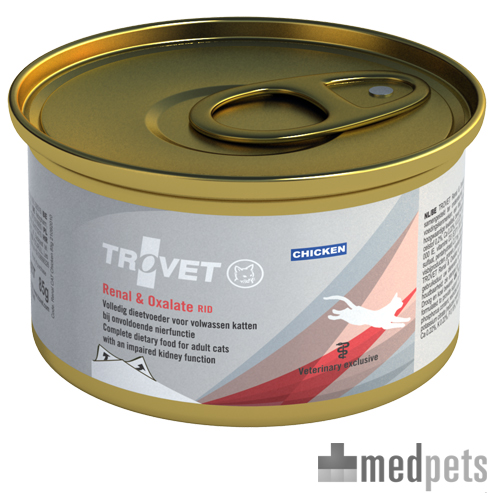 TROVET Renal & Oxalate RID (Lamb) Katze – 6 x 100 g Dosen