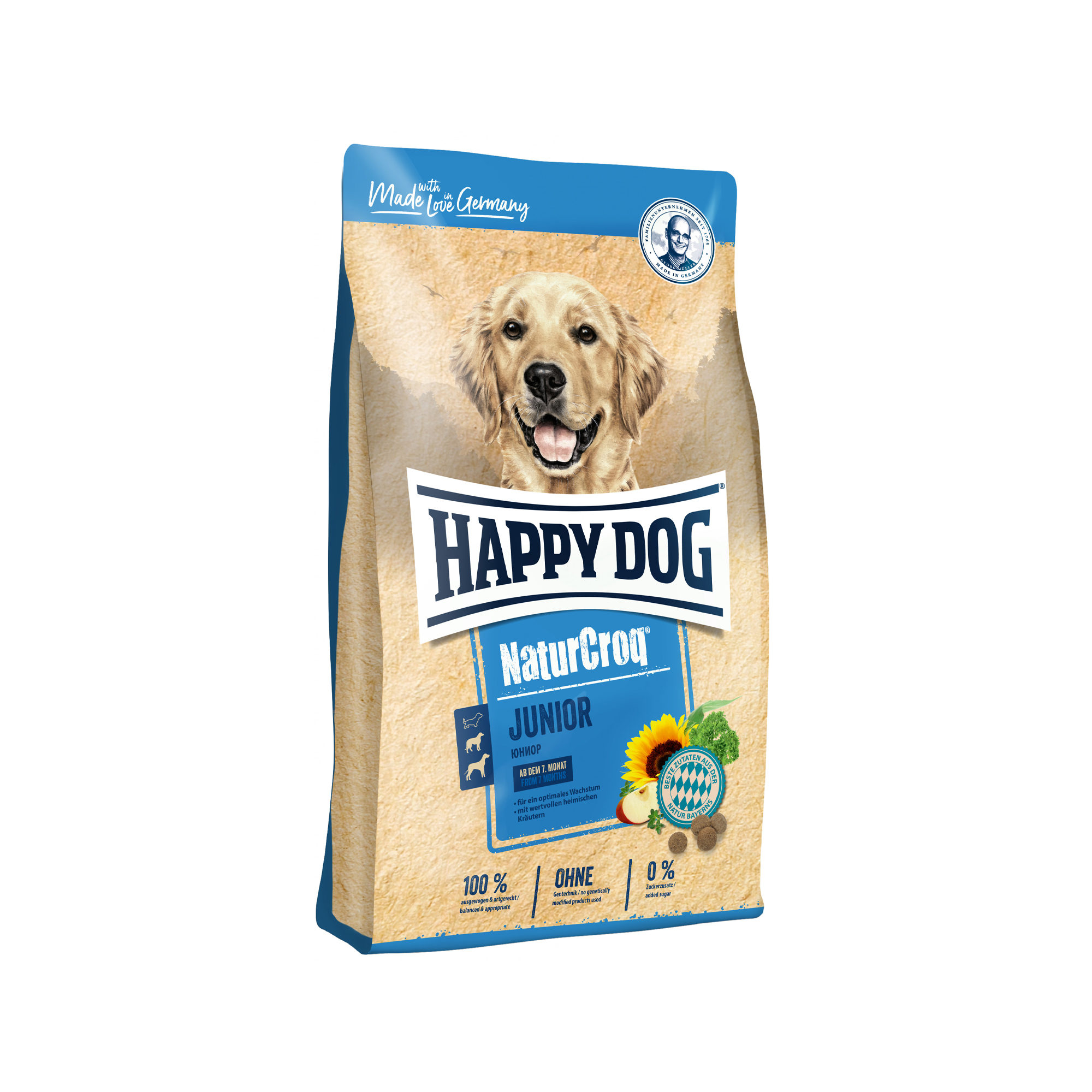 Happy Dog NaturCroq Junior Hundefutter – 15 kg