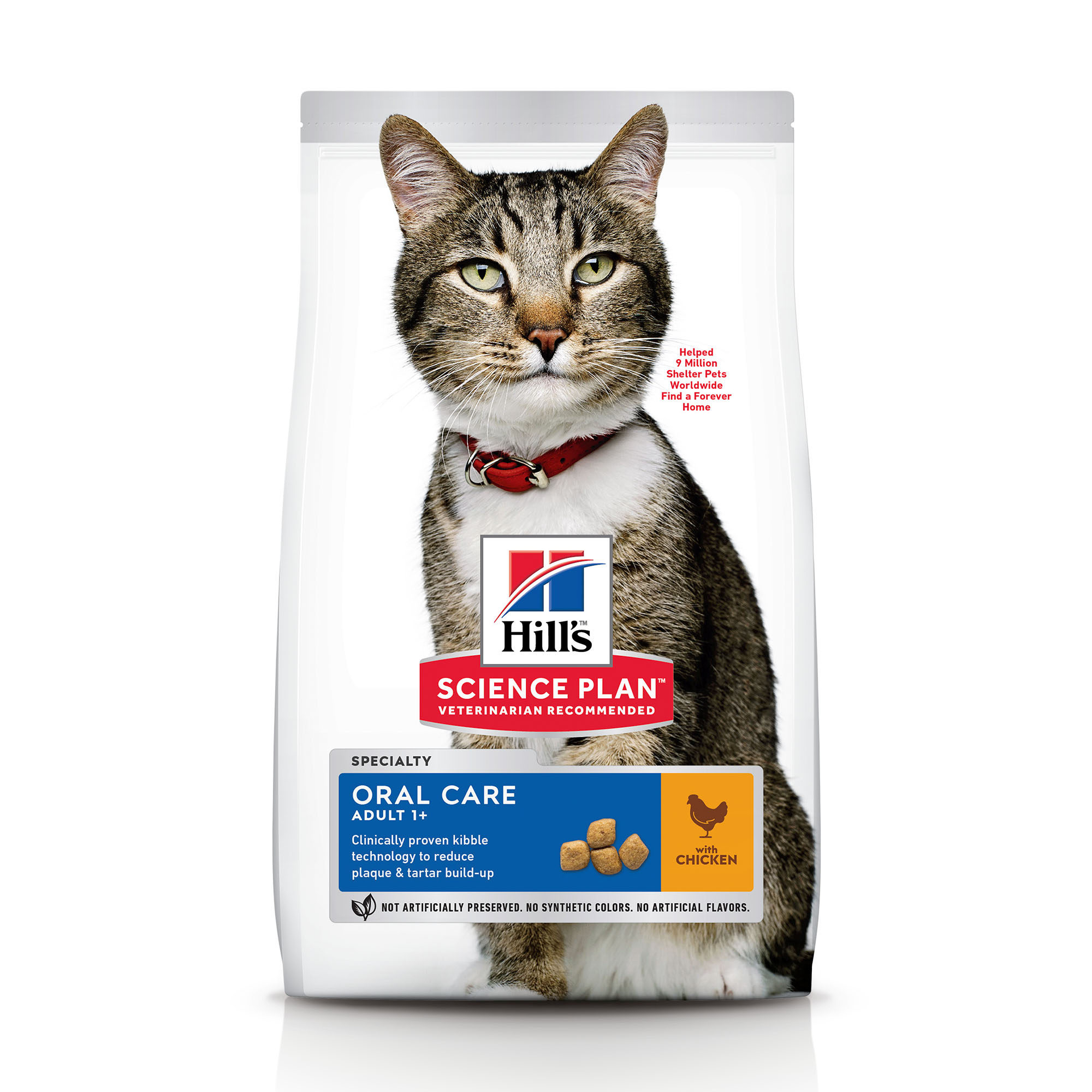 Hill’s Science Plan Adult Oral Care Katzenfutter – Huhn – 7 kg