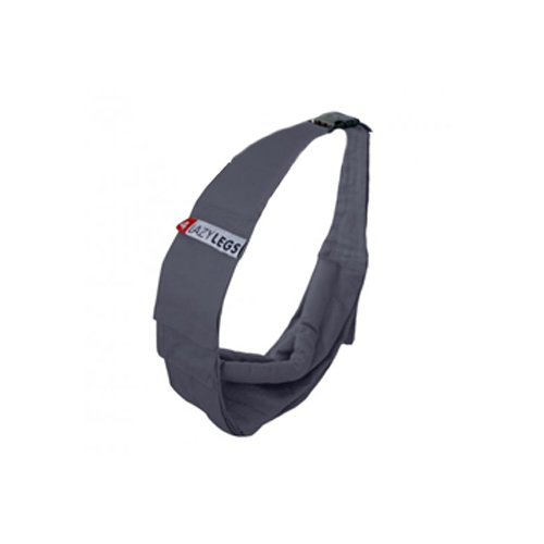 4lazylegs Hundetragebeutel Pocket Canvas – Grau – Standard