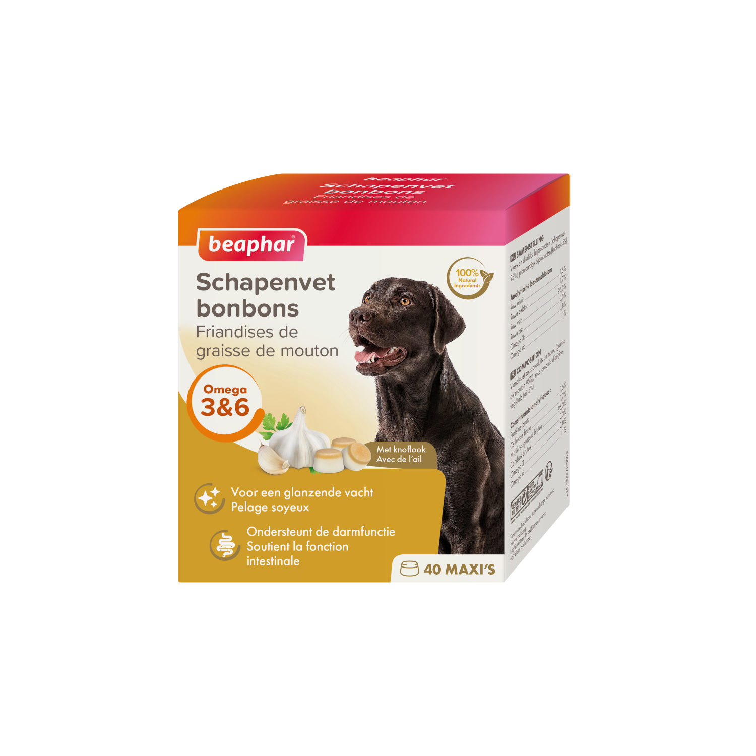 Beaphar Bio Haut- und Fellkur Bonbons Mini – Knoblauch – 245 g