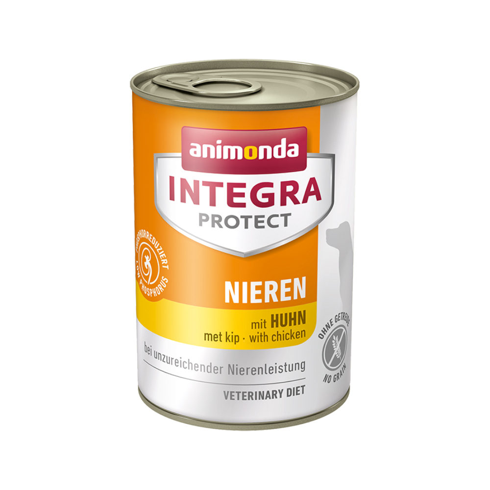 Animonda Integra Protect Dog Nieren Hundefutter – Dosen – Huhn – 6 x 400 g