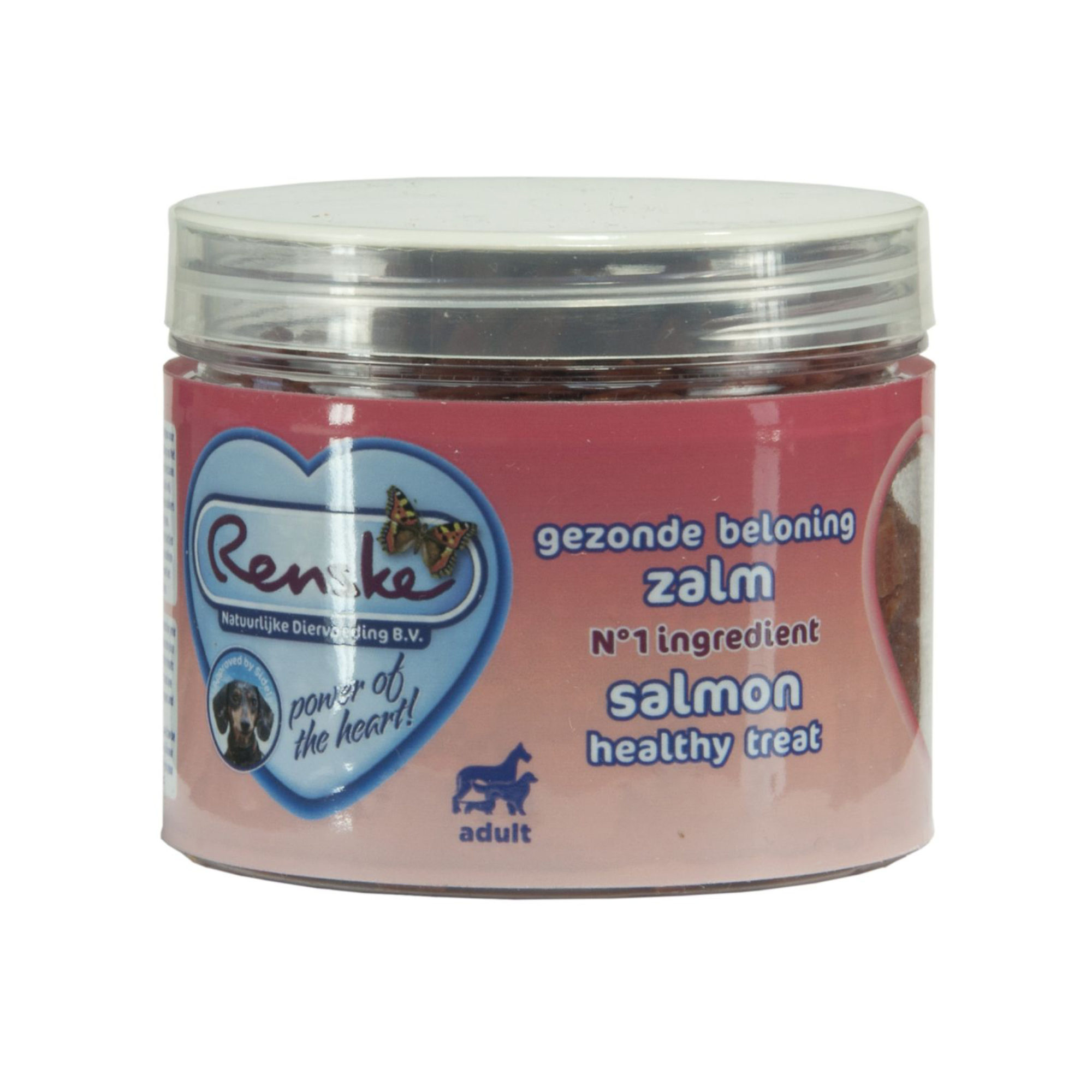 Renske Gesunde Belohnung Herzen – Lachs – 100 g