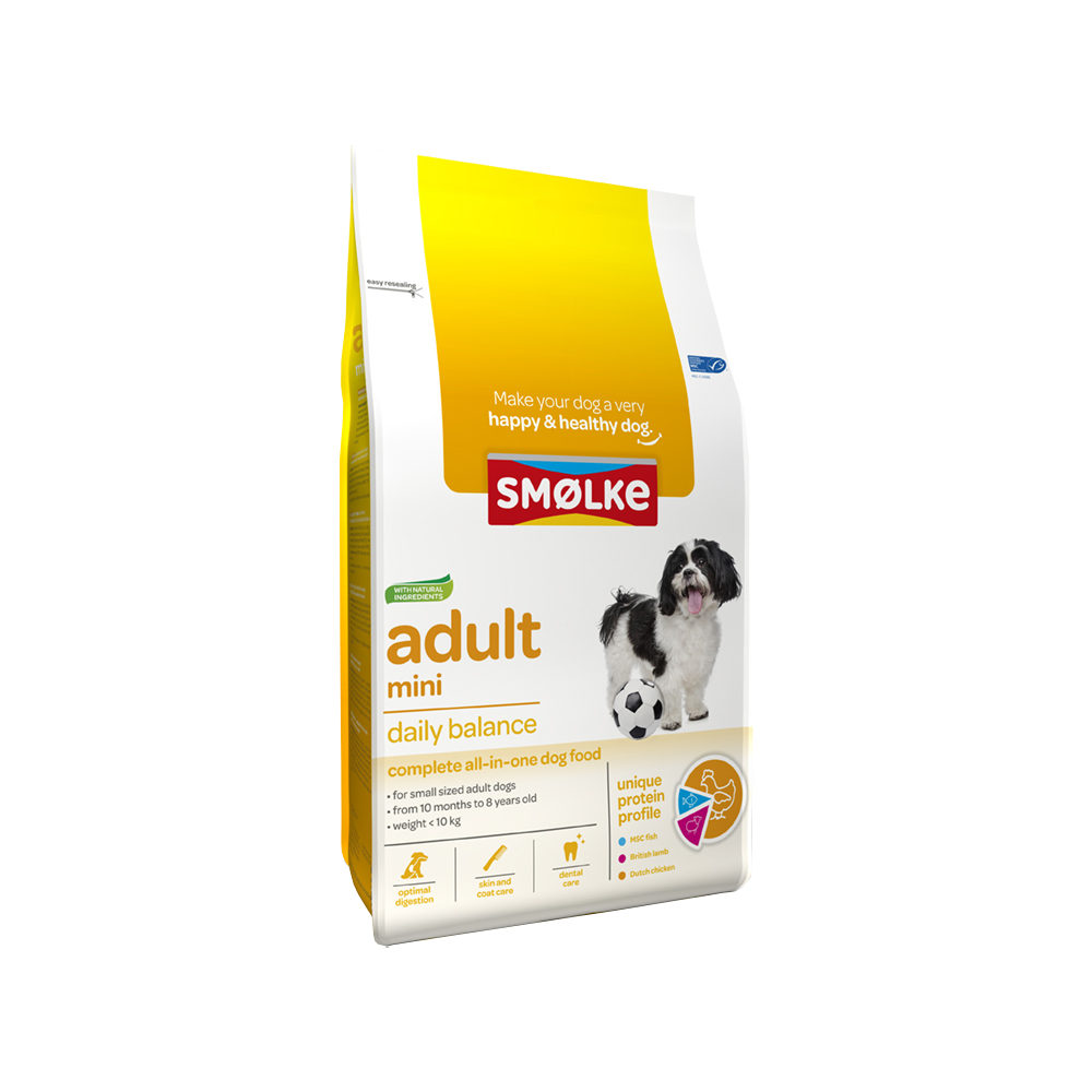 Smølke Hund Adult Mini Hundefutter – 12 kg
