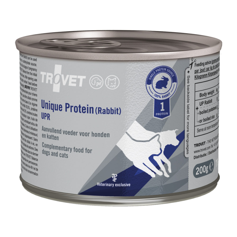TROVET Unique Protein UPR – Rabbit – 6 x 400 g