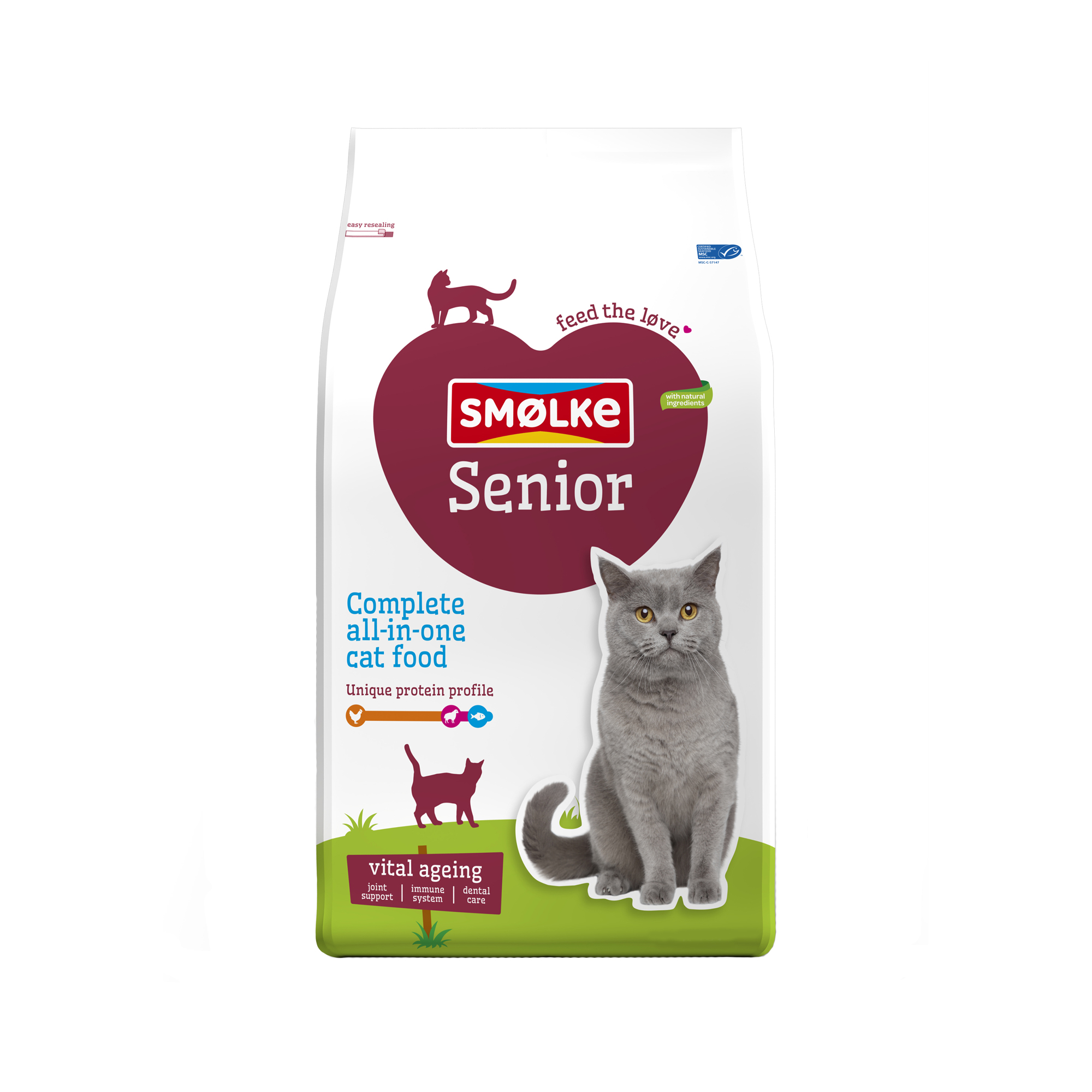 Smølke Senior Katzenfutter – 2 kg