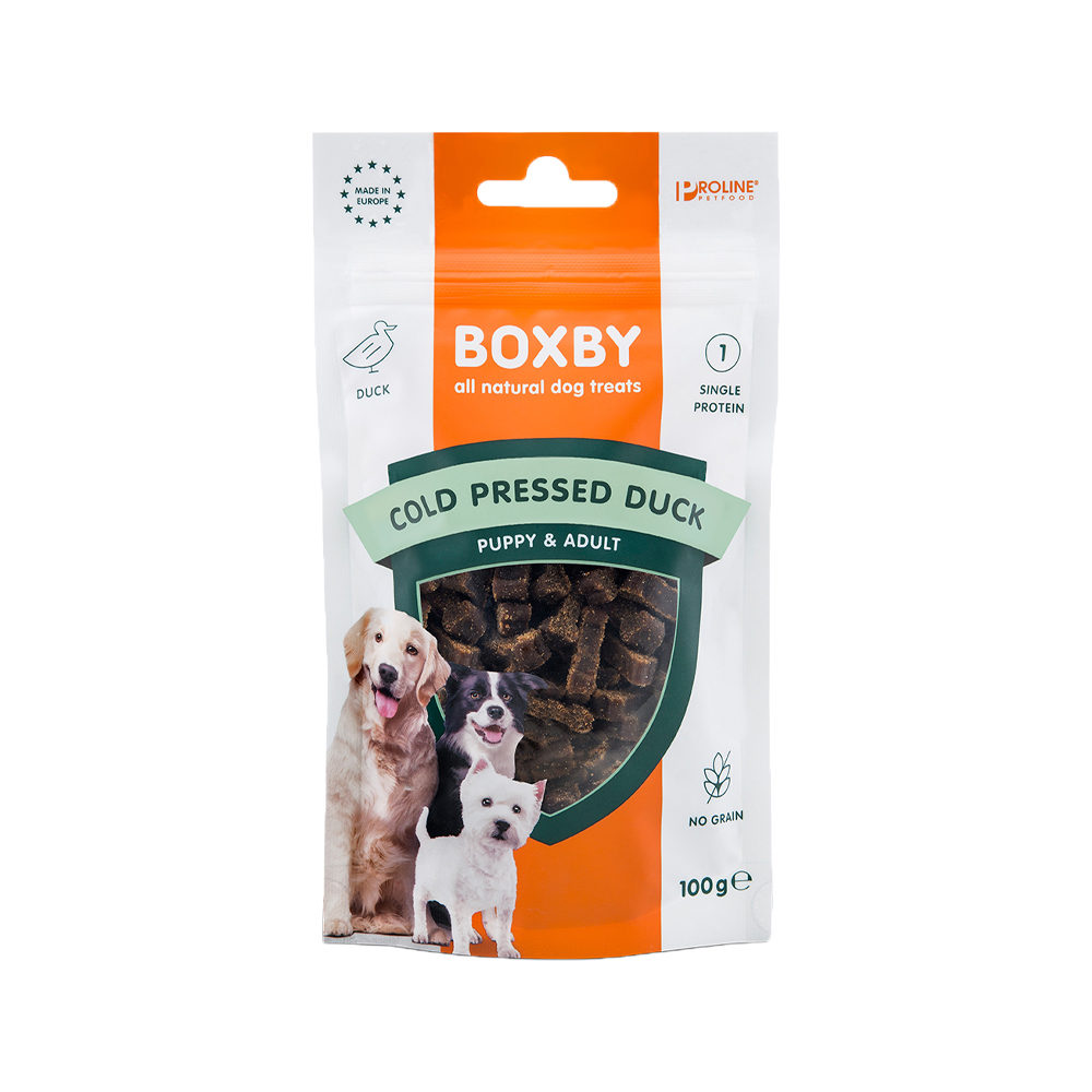 Boxby Grain Free Treats – Ente – 100 g