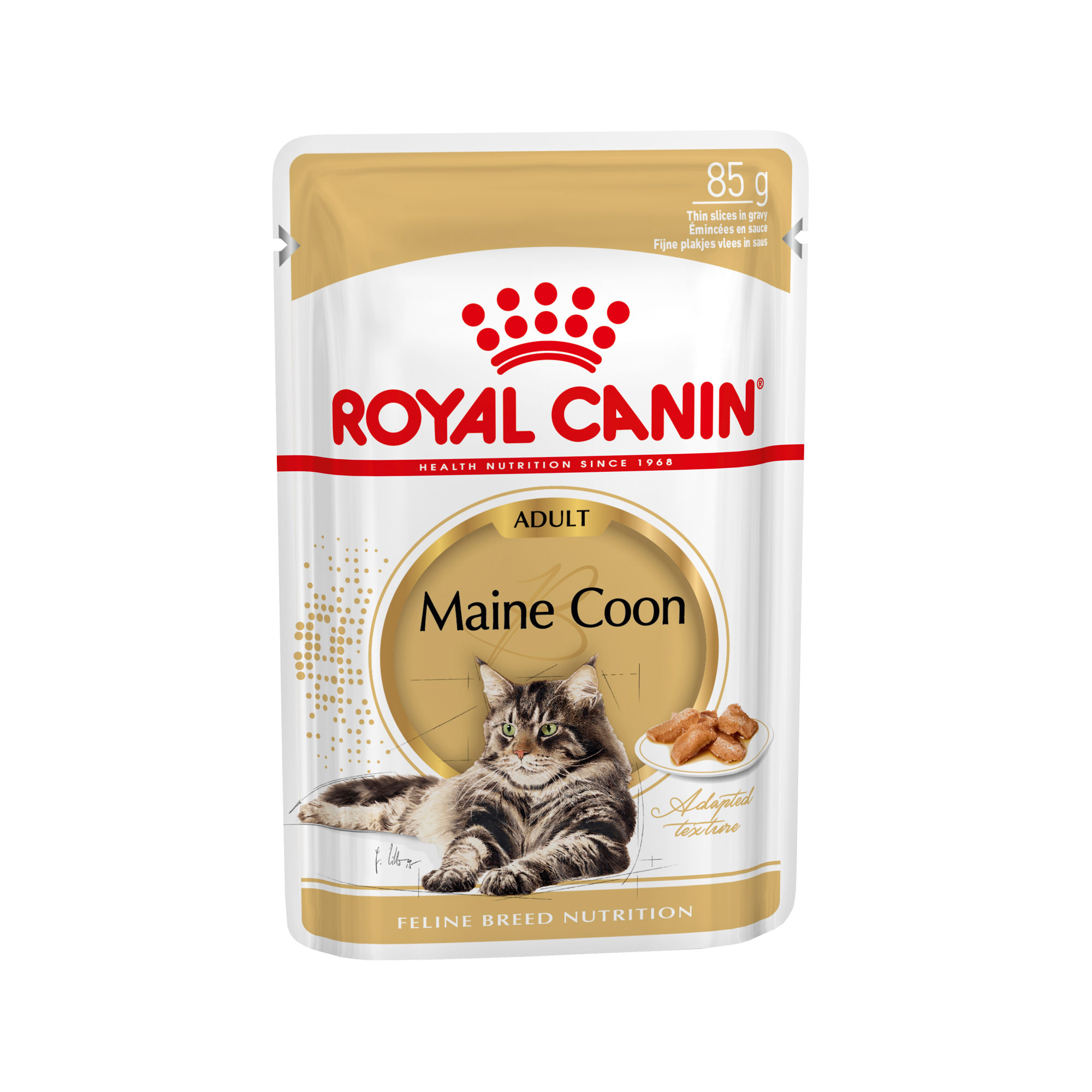 Royal Canin Maine Coon Adult Katzenfutter – Frischebeutel – 12 x 85 g