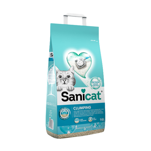 Sanicat Katzenstreu Marseille Soap – 16 l