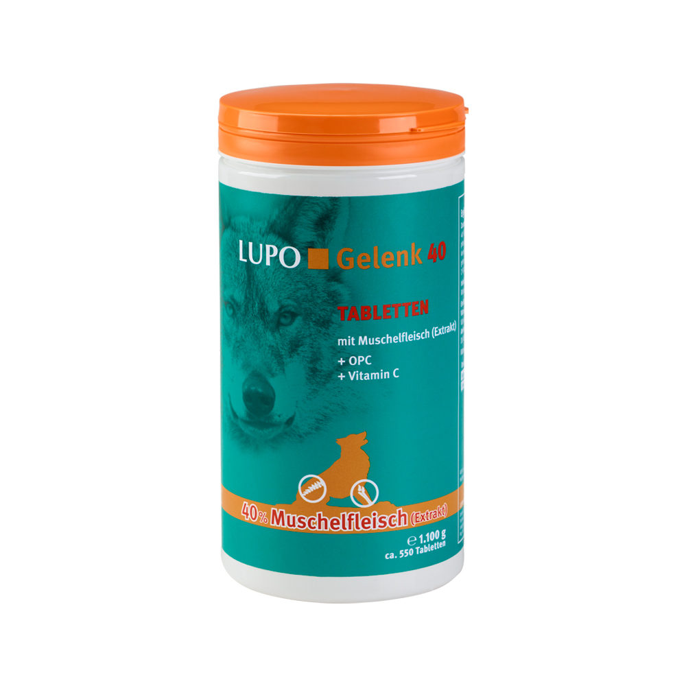 Luposan Gelenk 40 – Tabletten – 180 g / 90 Stück Luposan Gelenk 40 – Tabletten – 180 g / 90 Stück