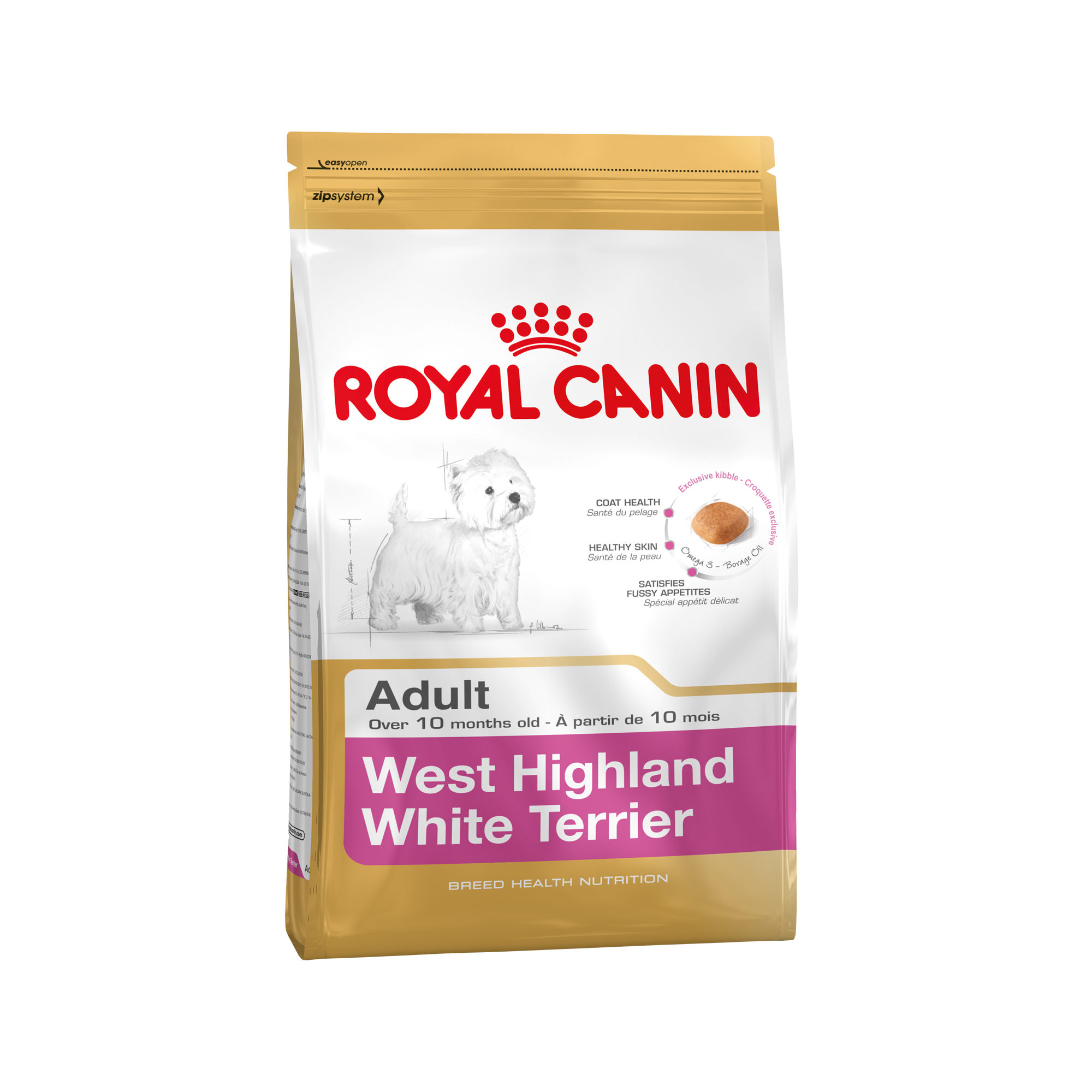 Royal Canin West Highland White Terrier Adult Hundefutter – 3 kg