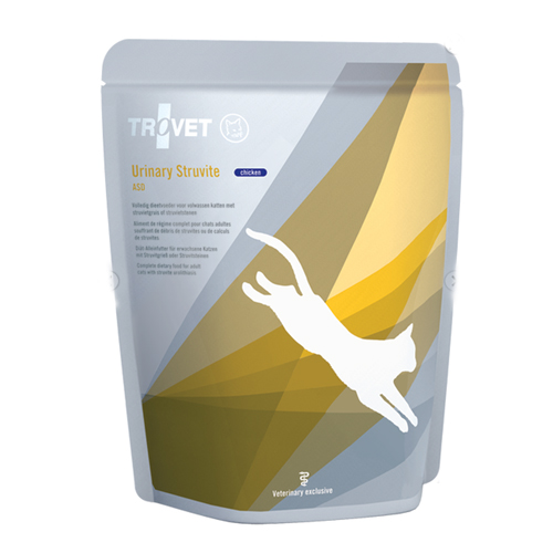 TROVET Urinary Struvite ASD Katze – 12 x 85 g Frischebeutel