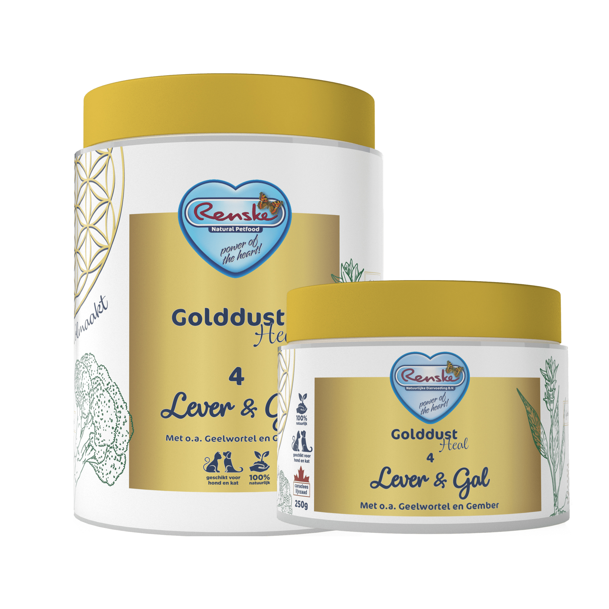 Renske Golddust Heal 4 Leber & Galle – 500 g Renske Golddust Heal 4 Leber & Galle – 500 g