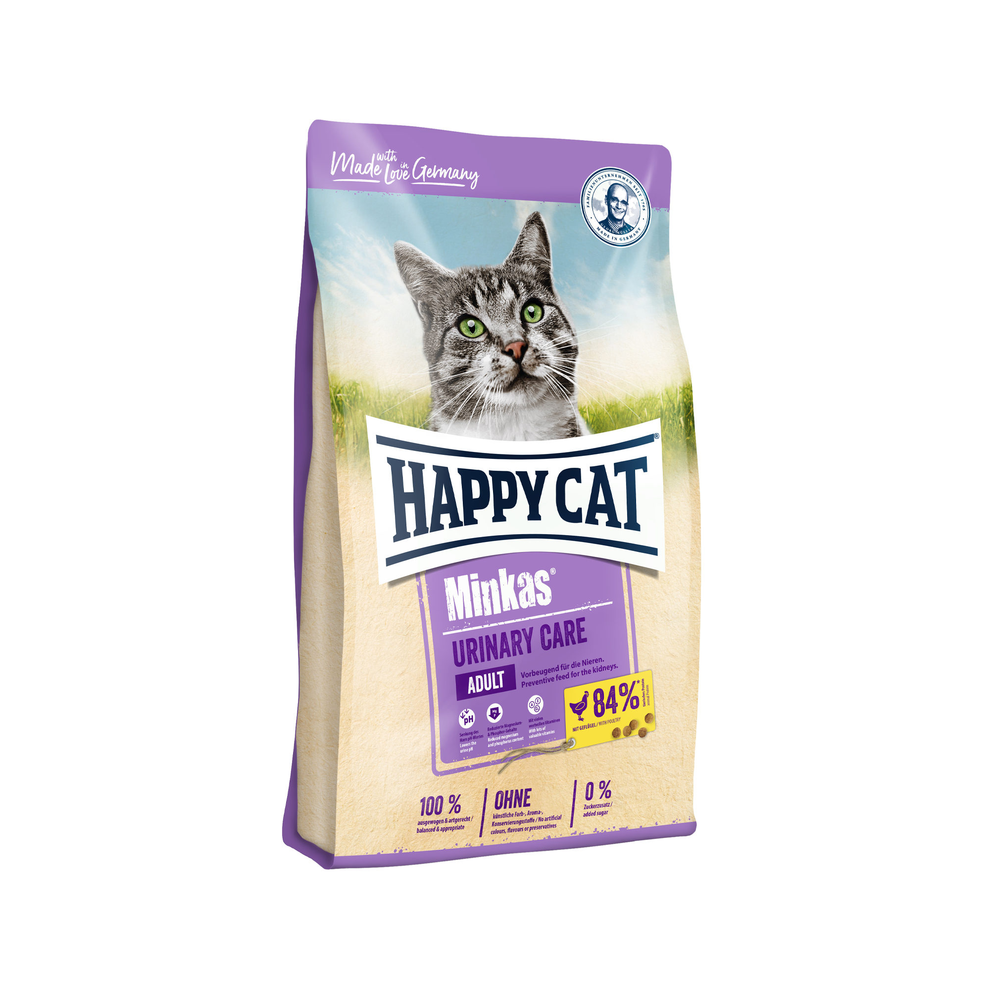Happy Cat Minkas Adult Urinary Care Geflügel – 1,5 kg Happy Cat Minkas Adult Urinary Care Geflügel – 1,5 kg