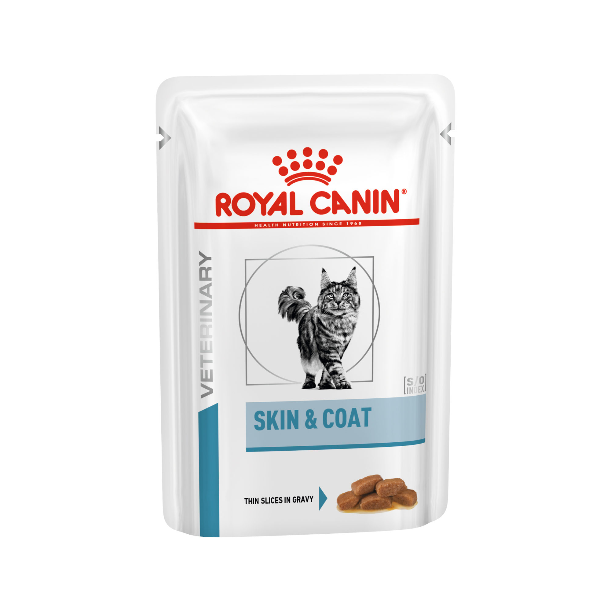 Royal Canin Skin & Coat Katzenfutter – Frischebeutel – 48 x 85 g