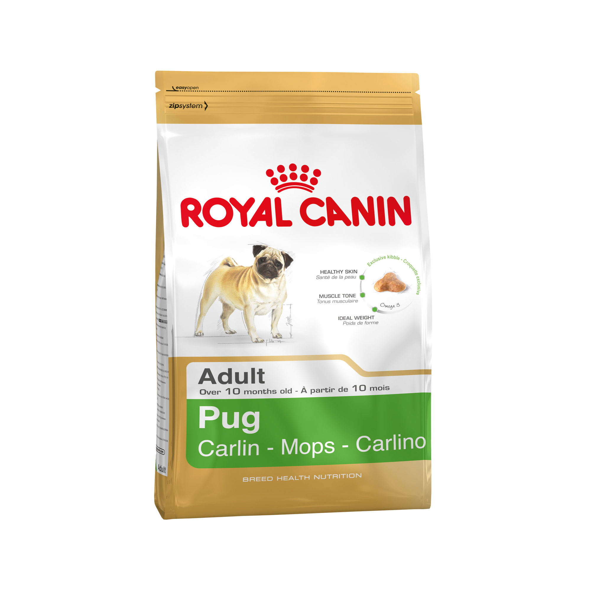 Royal Canin Pug (Mops) Adult Hundefutter – 7,5 kg