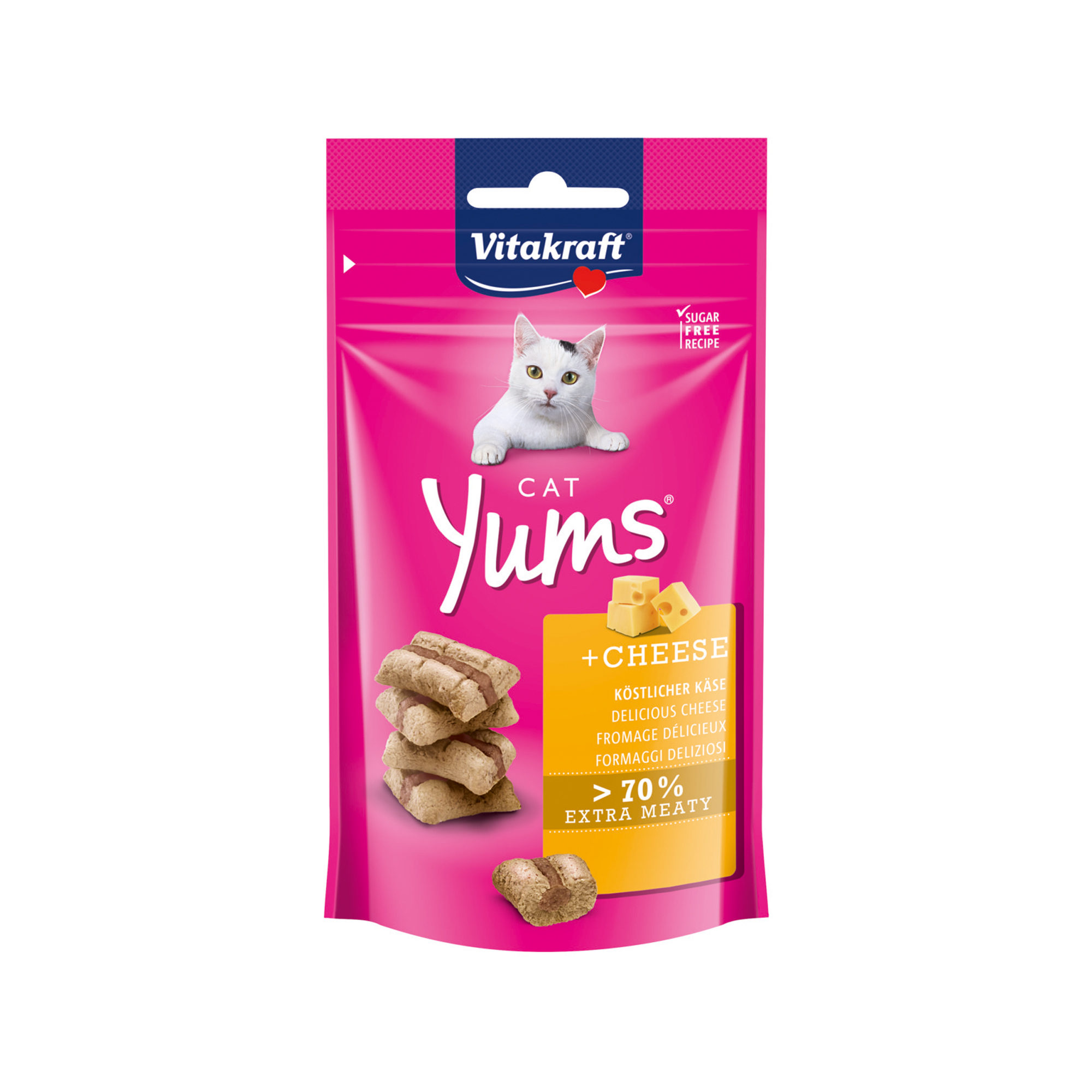 Vitakraft Cat Yums – Käse – 3 Stück
