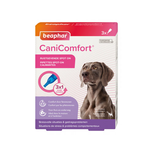 Beaphar CaniComfort Spot On – 3 Pipetten