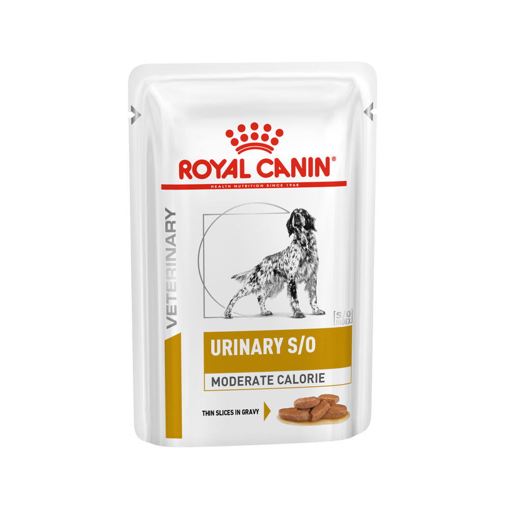 Royal Canin Urinary S/O Moderate Calorie Hundefutter – Frischebeutel – 12 x 100 g