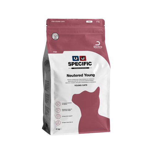 SPECIFIC Neutered Young FND Katzenfutter – 3 x 2 kg SPECIFIC Neutered Young FND Katzenfutter – 3 x 2 kg