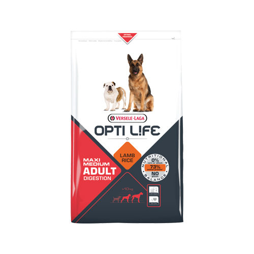 Versele-Laga Opti Life Adult Digestion Hundefutter – 12,5 kg
