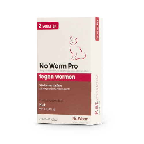 No Worm Pro Kitten – 2 Tabletten