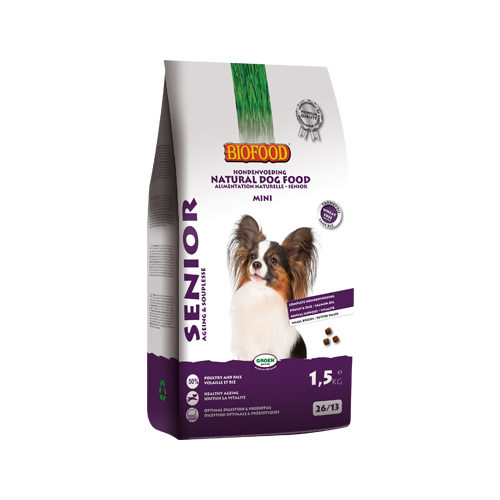 Biofood Senior Mini Hundefutter – 5 kg