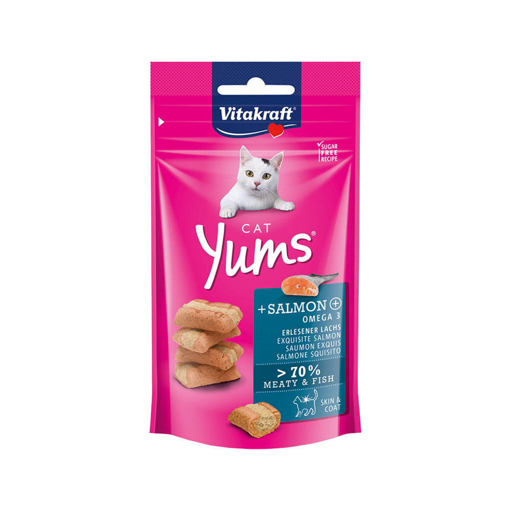 Vitakraft Cat Yums Lachs – 40 g